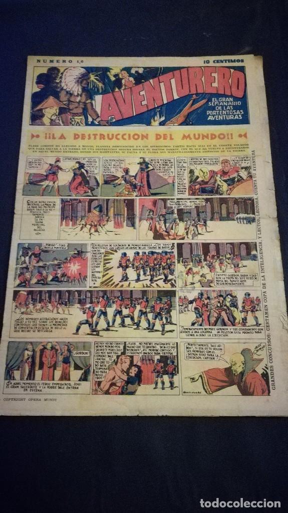 Tebeos: Comic tebeo semanario aventurero a&ntilde;o 1935 n&uacute;mero 16 - Foto 1