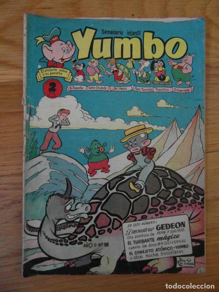 Tebeos: Yumbo Año II nº 59. Ediciones Cliper - Foto 1 - 109373831