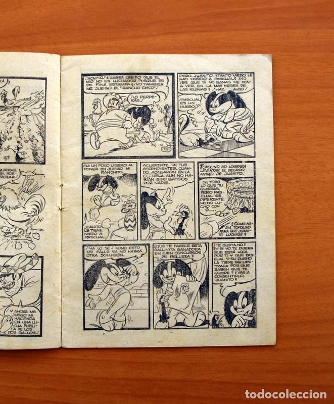Tebeos: Topolino - En el Rancho Chico, n&ordm; 7 - Ediciones Cliper 1950 - Foto 3