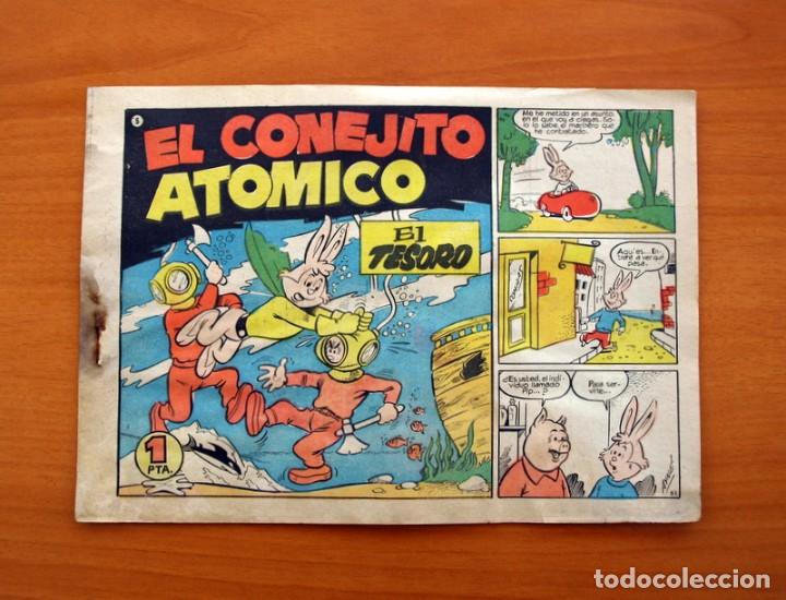 Tebeos: El conejito At&oacute;mico - El Tesoro, n&ordm; 5 - Ediciones Cliper 1958 - Foto 1