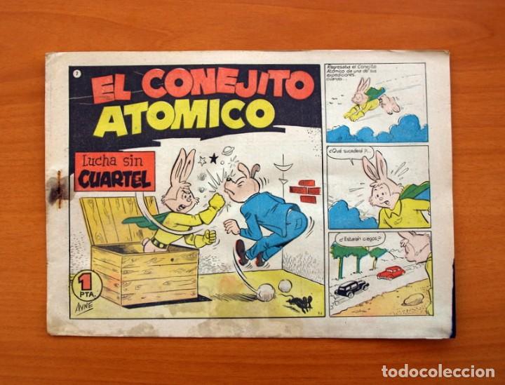 Tebeos: El conejito At&oacute;mico - Lucha sin cuartel, n&ordm; 7 - Ediciones Cliper 1958 - Foto 1