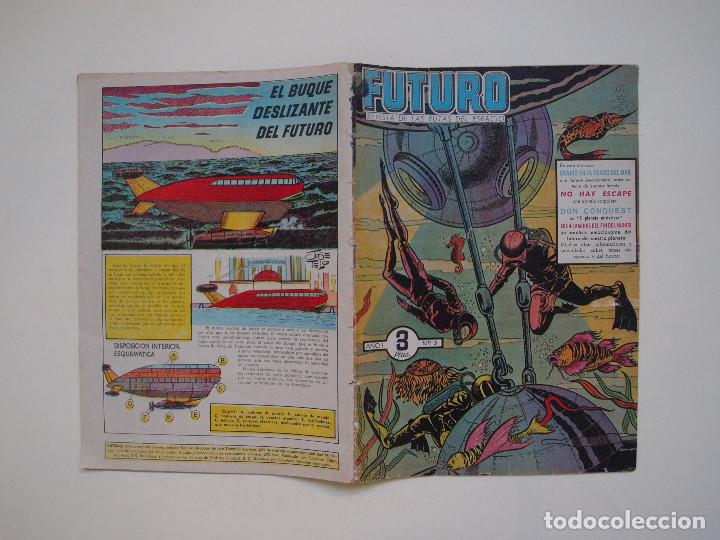 Tebeos: FUTURO N&ordm; 3, REVISTA DE LAS RUTAS DEL ESPACIO - CLIPER - Foto 11