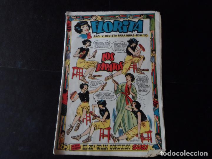 Tebeos: FLORITA N&ordm; 190 EDICIONES CLIPER - Foto 1