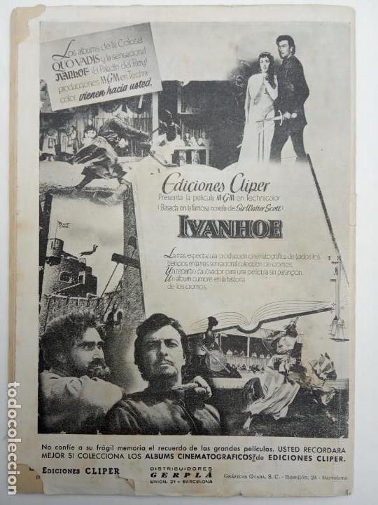 Tebeos: ALMANAQUE NICOL&Aacute;S ORIGINAL PARA 1953 - EDICIONES CLIPER - Foto 7