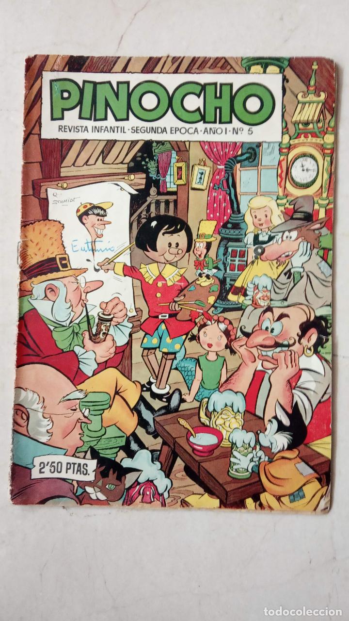 Tebeos: PINOCHO N&ordm; 5 ORIGINAL - EDICIONES CLIPER - Foto 3