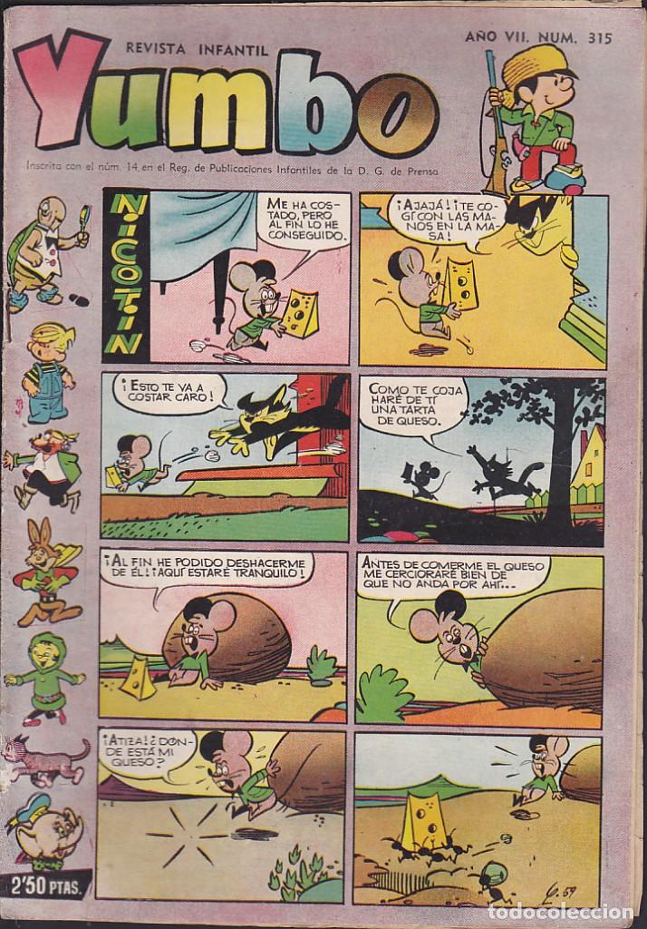 Tebeos: COMIC COLECCION YUMBO N&ordm; 315 - Foto 1