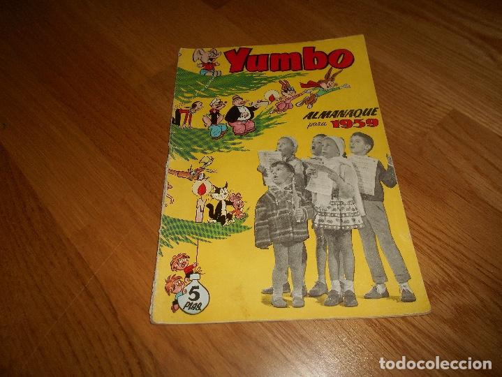 Tebeos: YUMBO. Almanaque para 1959. MBE. CLIPER - Foto 1