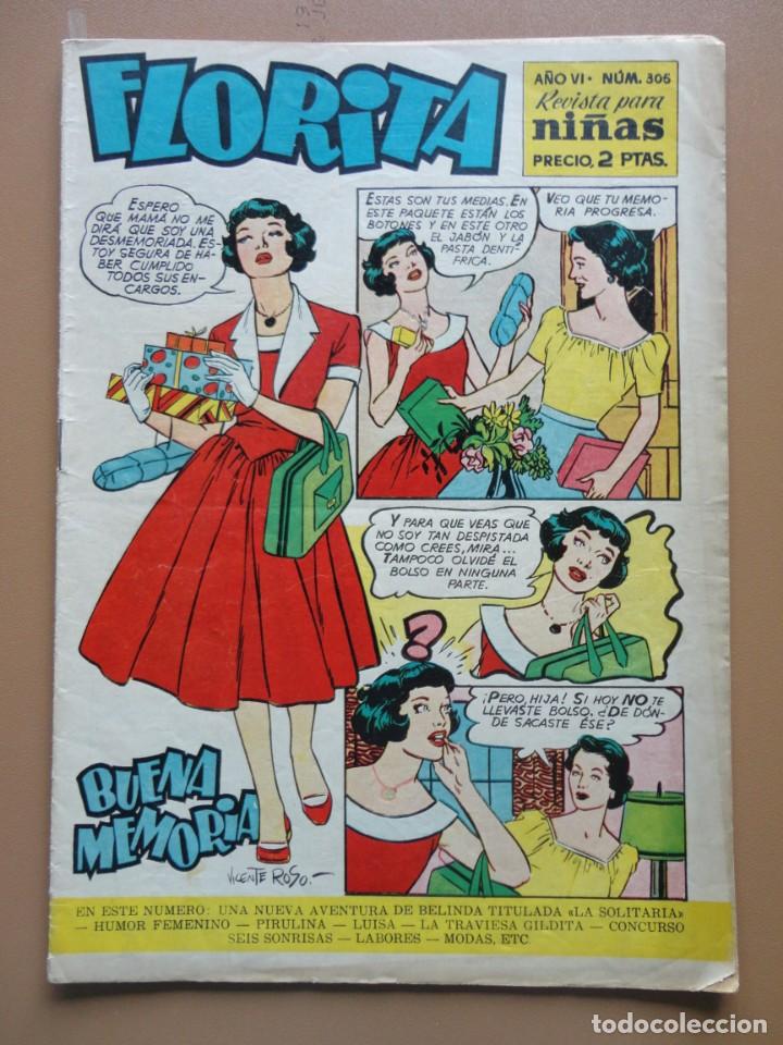 Tebeos: FLORITA N&ordm;- 305 - Foto 1