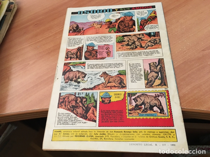 Tebeos: YUMBO N&ordm; 280 ( ORIGINAL CLIPER) (COB25) - Foto 2