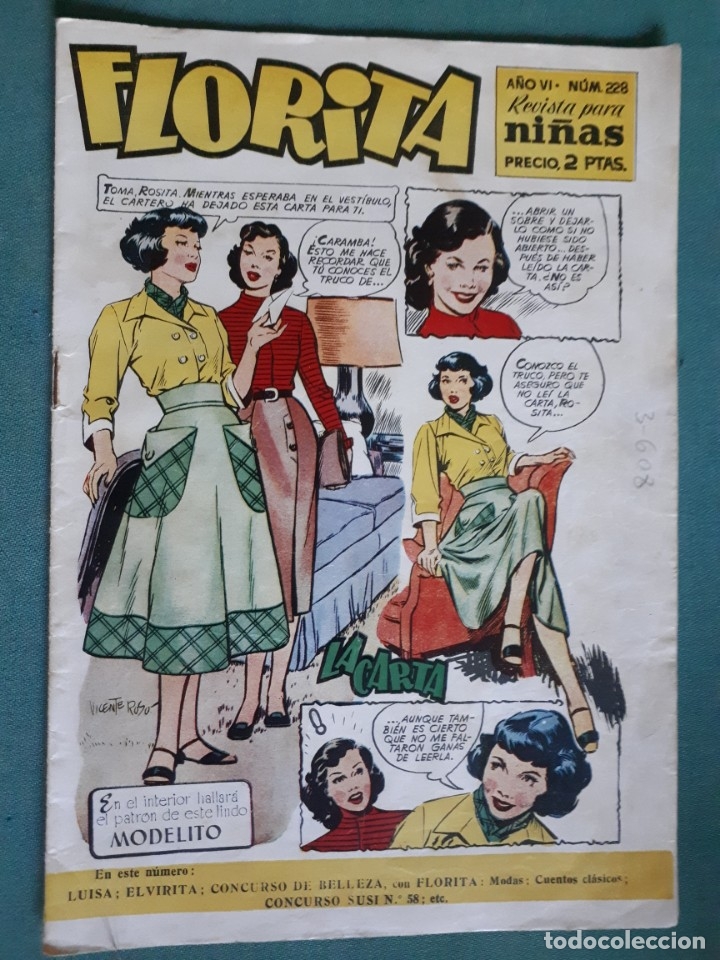Tebeos: Tebeo / c&oacute;mic Florita, a&ntilde;o IV, n&ordm; 228 - Foto 1