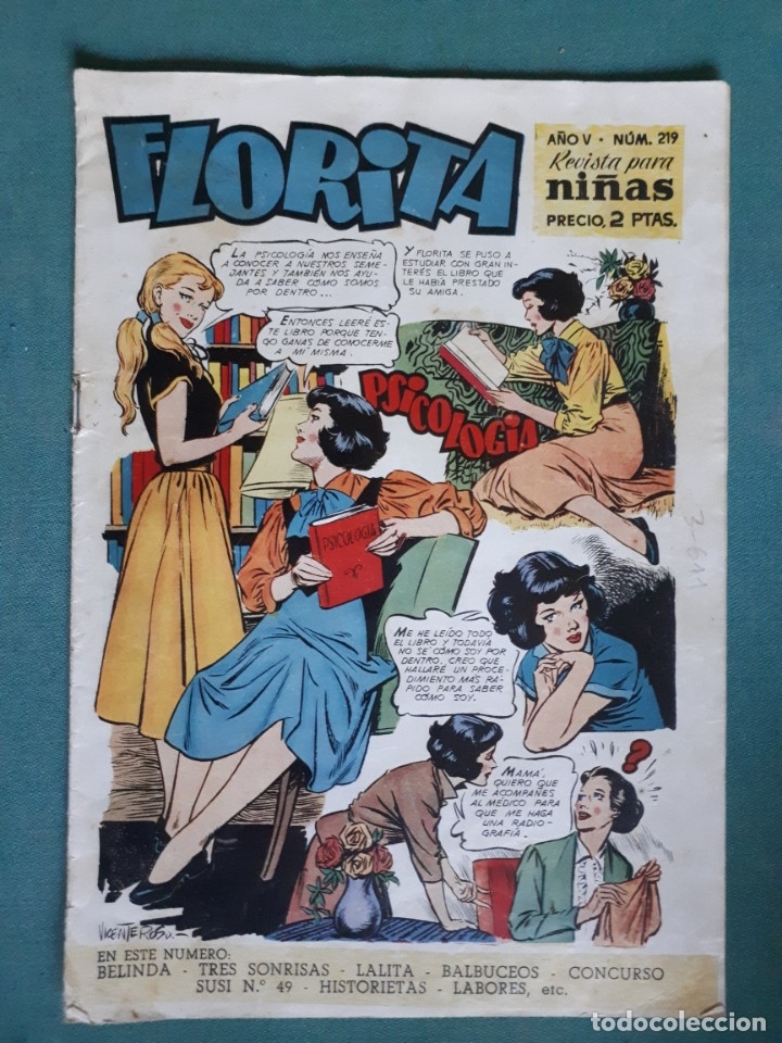 Tebeos: Tebeo / c&oacute;mic Florita, a&ntilde;o V, n&ordm; 219 - Foto 1