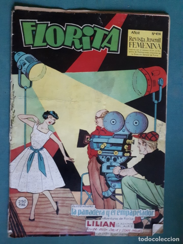 Tebeos: Tebeo / c&oacute;mic Florita, a&ntilde;o X, n&ordm; 414 - Foto 1
