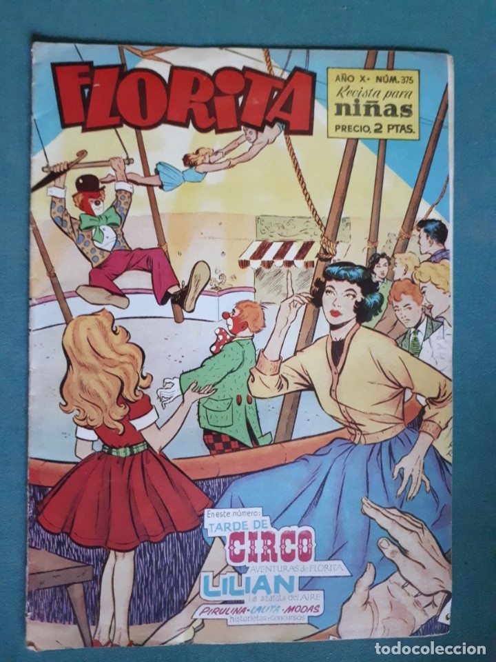 Tebeos: Tebeo / c&oacute;mic Florita, a&ntilde;o X, n&ordm; 375 - Foto 1