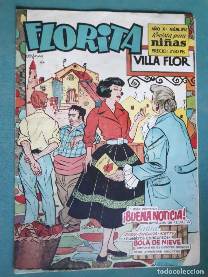 Tebeos: Tebeo / c&oacute;mic Florita, a&ntilde;o X, n&ordm; 392 - Foto 1