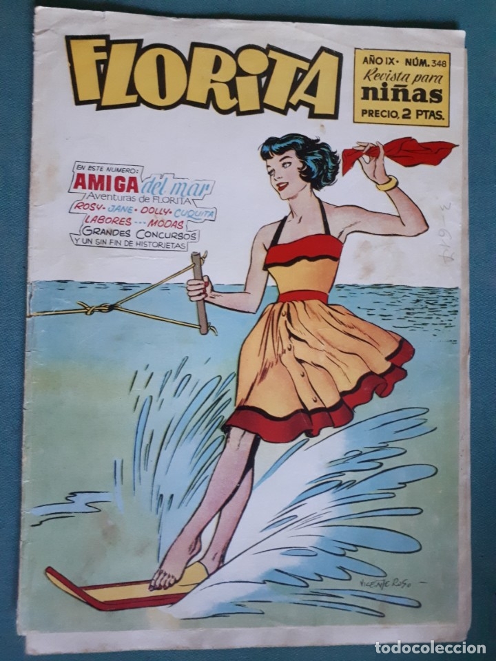 Tebeos: Tebeo / c&oacute;mic Florita, a&ntilde;o IX, n&ordm; 348 - Foto 1