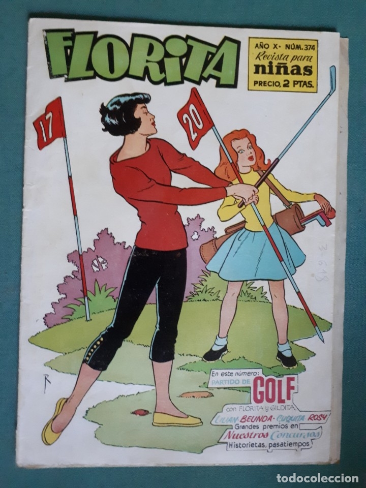 Tebeos: Tebeo / c&oacute;mic Florita, a&ntilde;o X, n&ordm; 374 - Foto 1