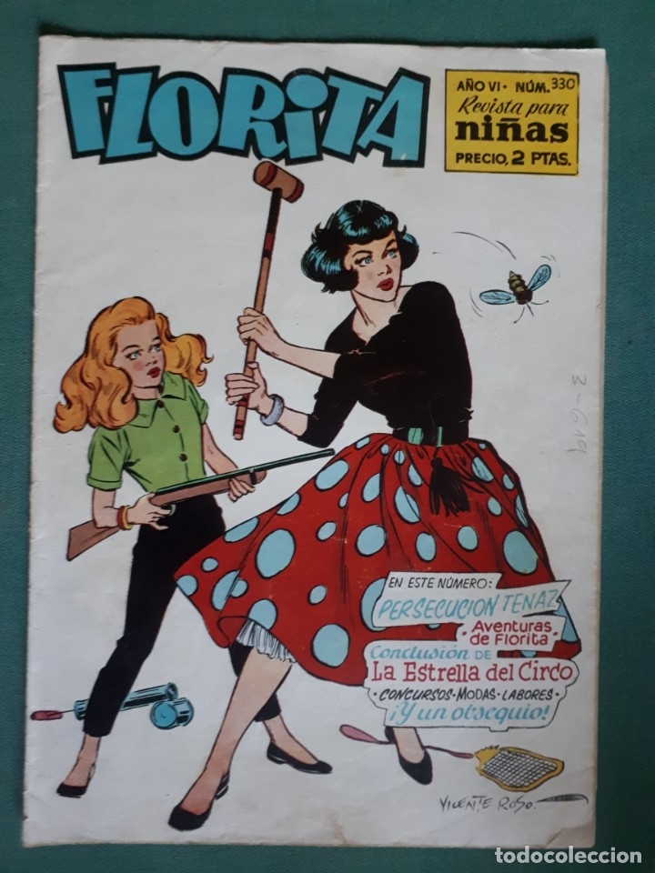 Tebeos: Tebeo / c&oacute;mic Florita, a&ntilde;o VI, n&ordm; 330 - Foto 1