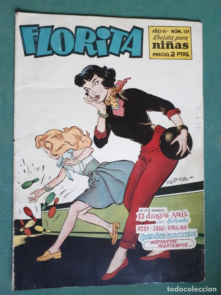 Tebeos: Tebeo / c&oacute;mic Florita, a&ntilde;o VI, n&ordm; 321 - Foto 1