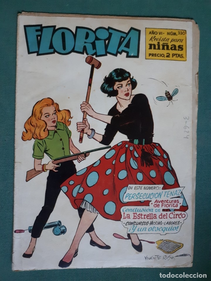 Tebeos: Tebeo / c&oacute;mic Florita, a&ntilde;o VI, n&ordm; 330 - Foto 1