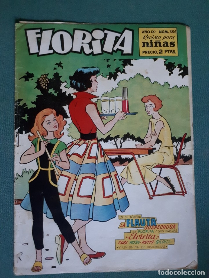 Tebeos: Tebeo / c&oacute;mic Florita, a&ntilde;o IX, n&ordm; 355 - Foto 1