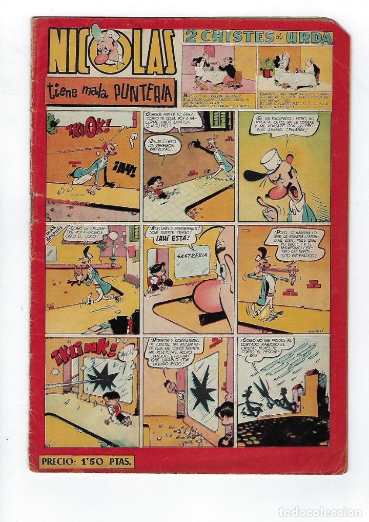 Tebeos: NICOL&Aacute;S - A&Ntilde;O 1948 - LOTE DE 13 N&Uacute;MEROS ***EDICIONES CLIPER*** - Foto 3