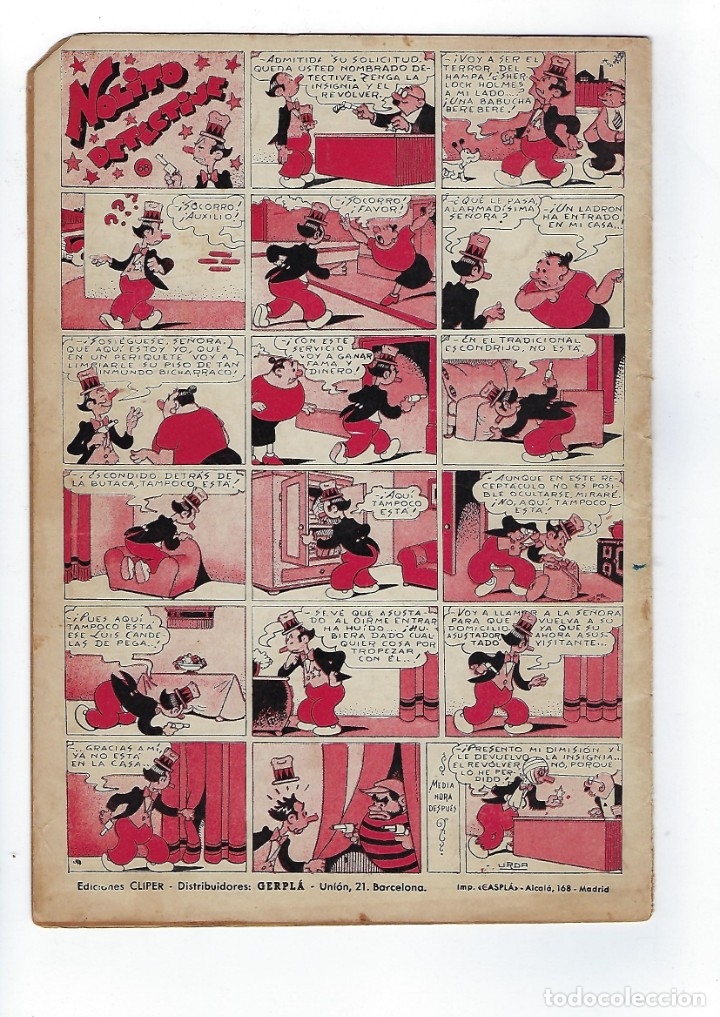 Tebeos: NICOL&Aacute;S - A&Ntilde;O 1948 - LOTE DE 13 N&Uacute;MEROS ***EDICIONES CLIPER*** - Foto 4