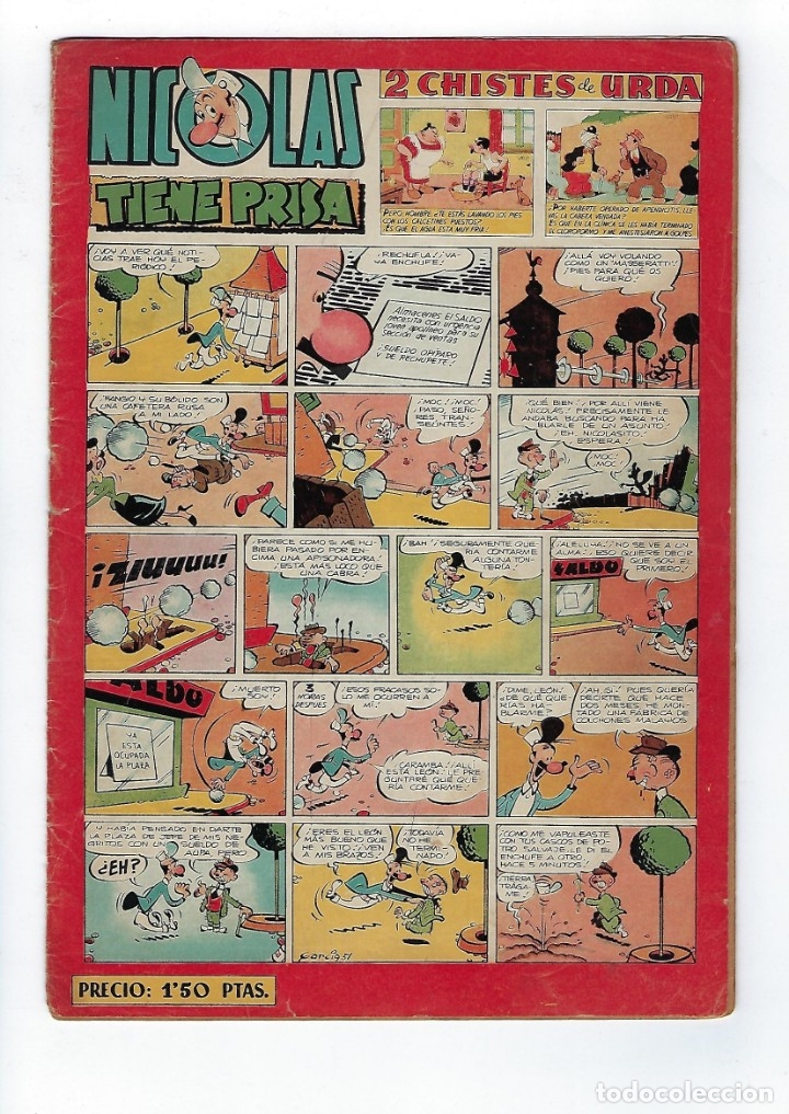 Tebeos: NICOL&Aacute;S - A&Ntilde;O 1948 - LOTE DE 13 N&Uacute;MEROS ***EDICIONES CLIPER*** - Foto 7