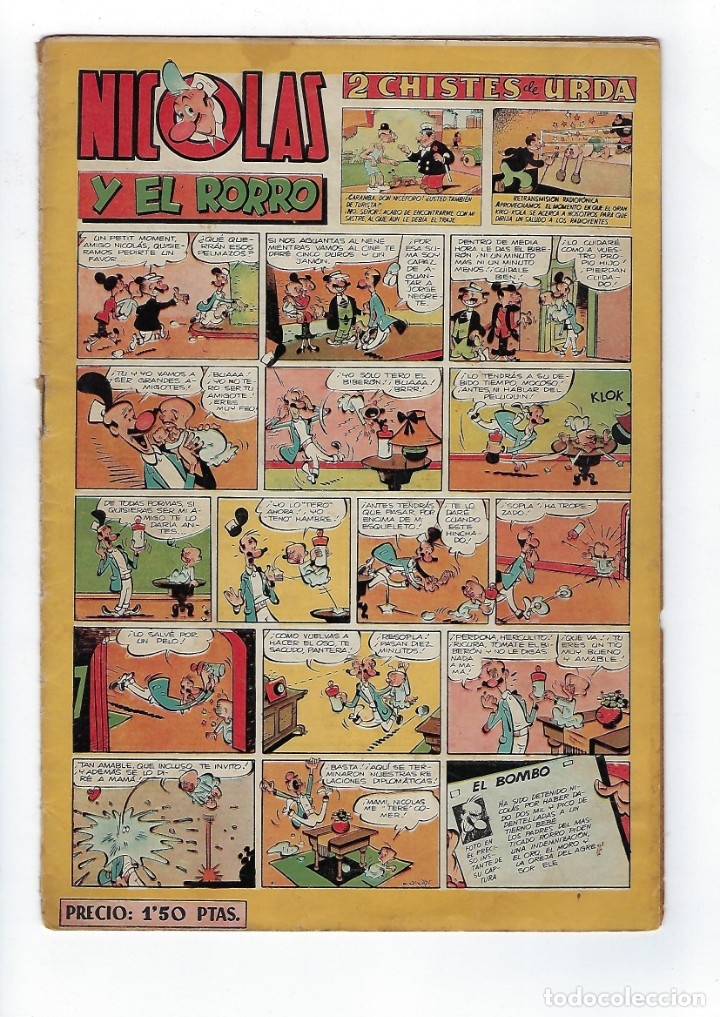 Tebeos: NICOL&Aacute;S - A&Ntilde;O 1948 - LOTE DE 13 N&Uacute;MEROS ***EDICIONES CLIPER*** - Foto 9