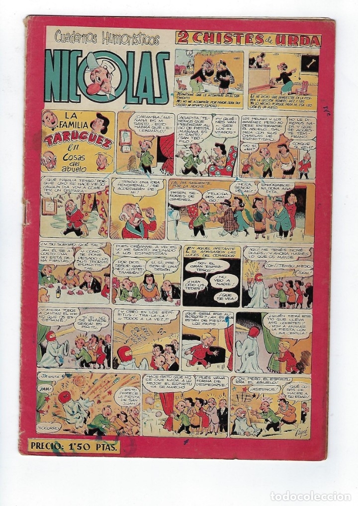 Tebeos: NICOL&Aacute;S - A&Ntilde;O 1948 - LOTE DE 13 N&Uacute;MEROS ***EDICIONES CLIPER*** - Foto 13