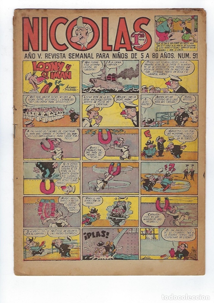 Tebeos: NICOL&Aacute;S - A&Ntilde;O 1948 - LOTE DE 13 N&Uacute;MEROS ***EDICIONES CLIPER*** - Foto 17