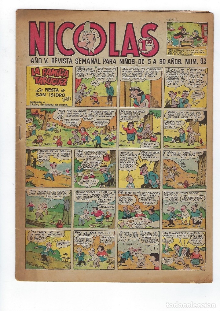 Tebeos: NICOL&Aacute;S - A&Ntilde;O 1948 - LOTE DE 13 N&Uacute;MEROS ***EDICIONES CLIPER*** - Foto 19