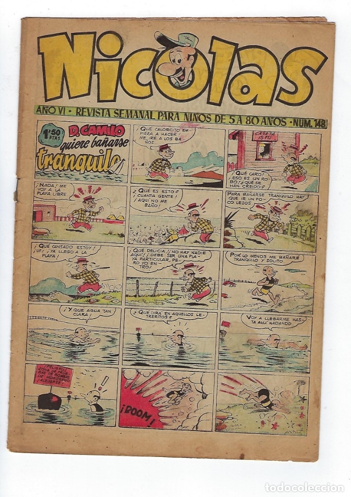 Tebeos: NICOL&Aacute;S - A&Ntilde;O 1948 - LOTE DE 13 N&Uacute;MEROS ***EDICIONES CLIPER*** - Foto 23