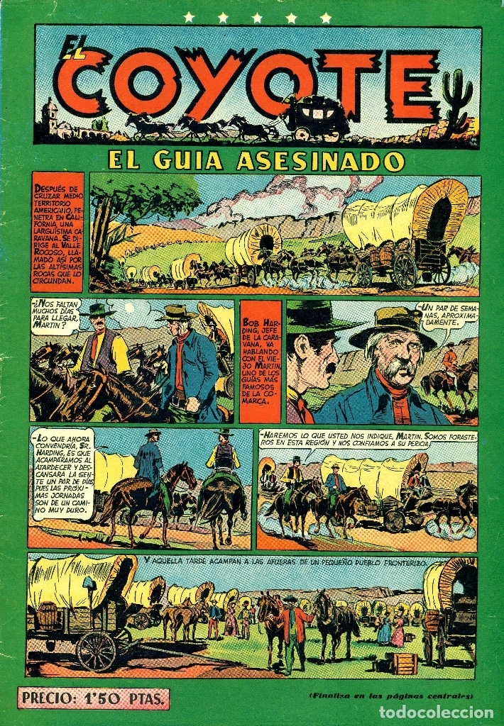 Tebeos: EL COYOTE-51 (CLIPER, 1947) - Foto 1