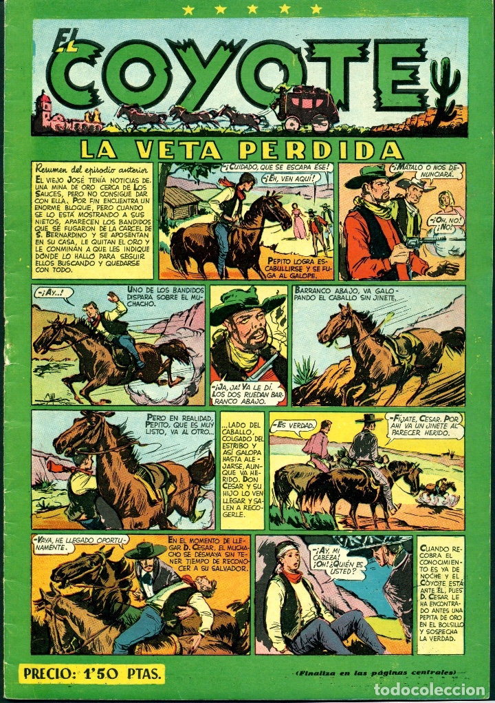 Tebeos: EL COYOTE-39 (CLIPER, 1947) - Foto 1