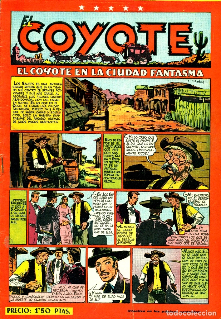 Tebeos: EL COYOTE-38 (CLIPER, 1947) - Foto 1