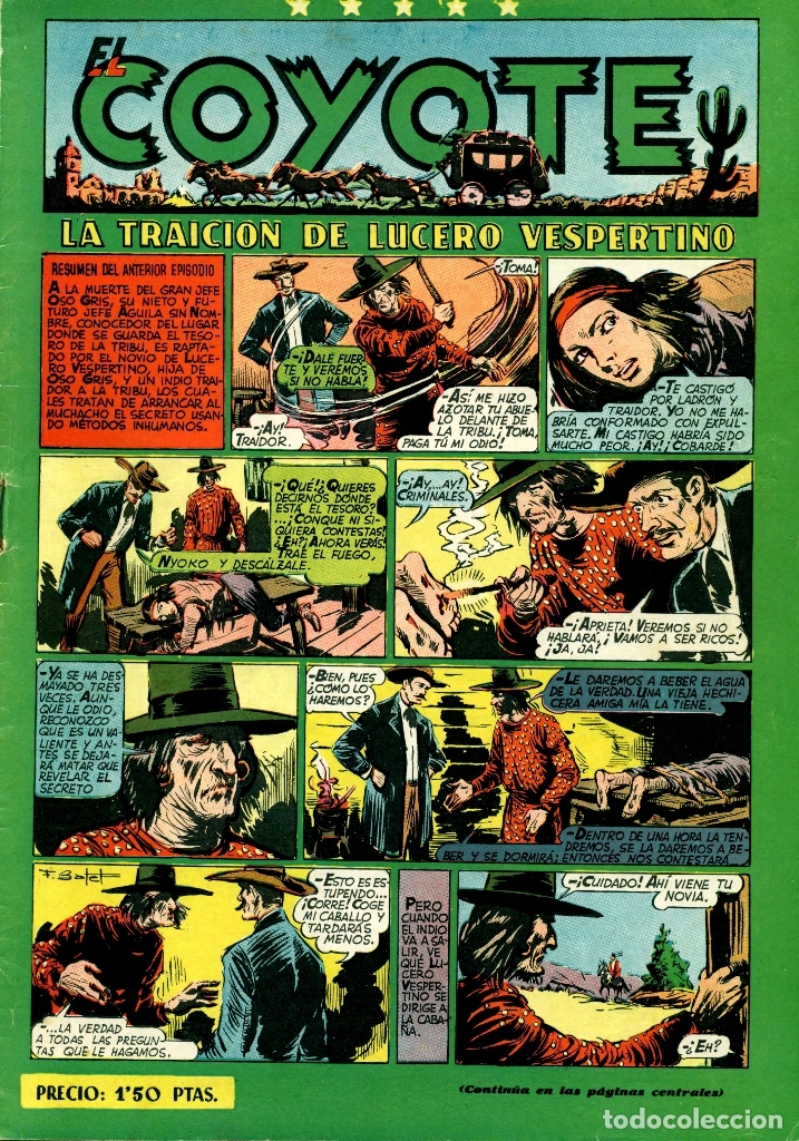 Tebeos: EL COYOTE-35 (CLIPER, 1947) - Foto 1
