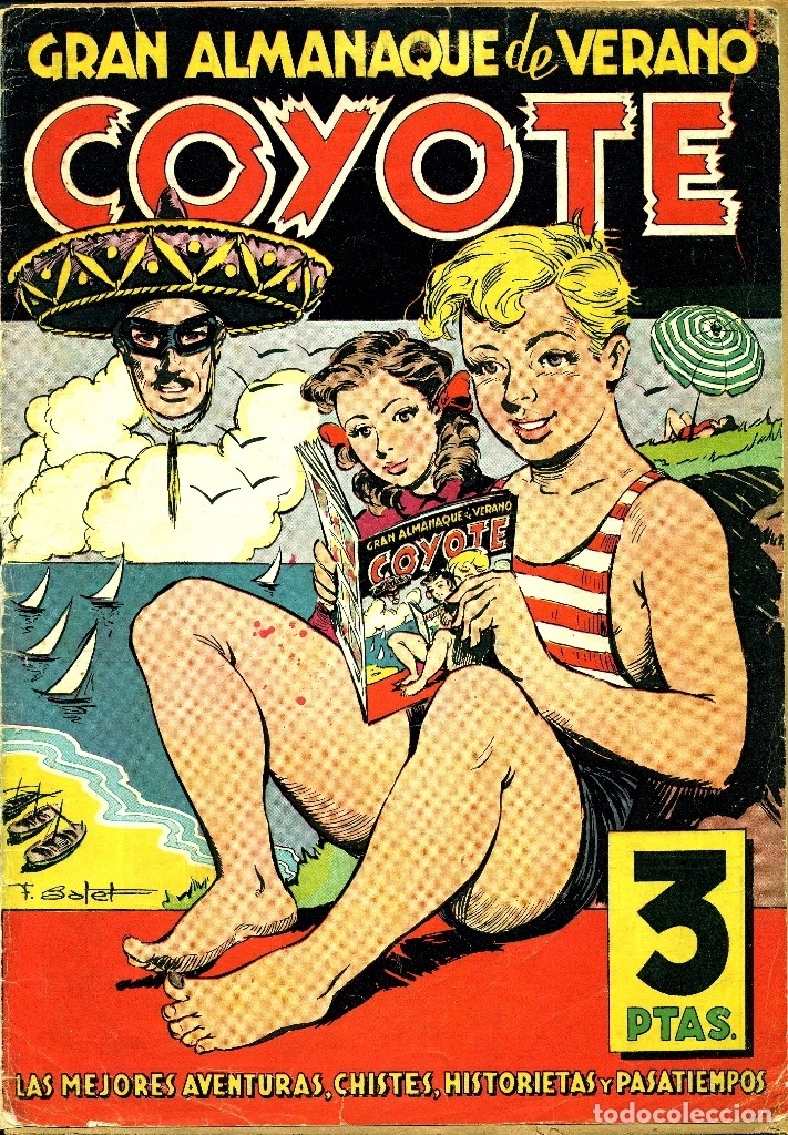 Tebeos: EL COYOTE GRAN ALMANAQUE DE VERANO (CLIPER) - Foto 1