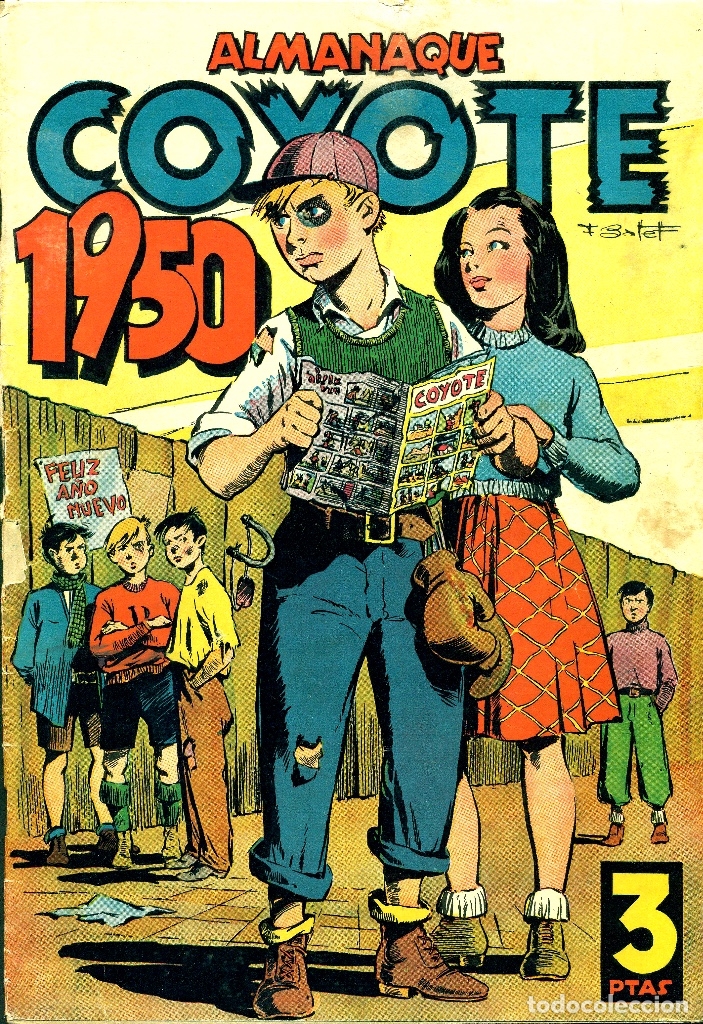 Tebeos: EL COYOTE ALMANAQUE 1950 (CLIPER) - Foto 1