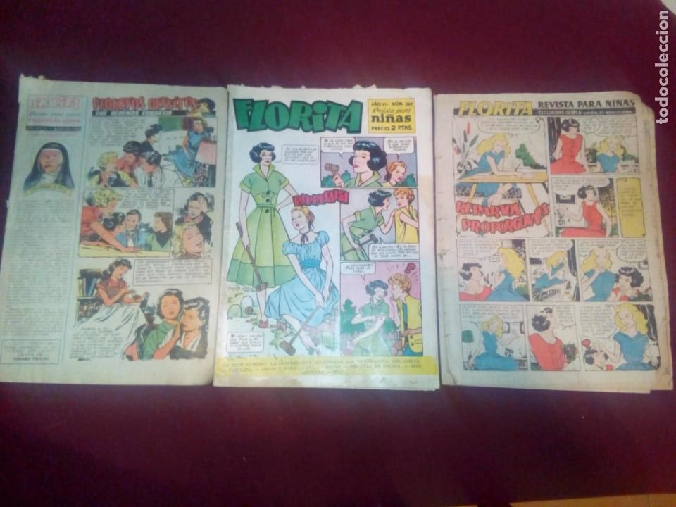 Tebeos: Florita. 3 n&uacute;meros - Foto 1
