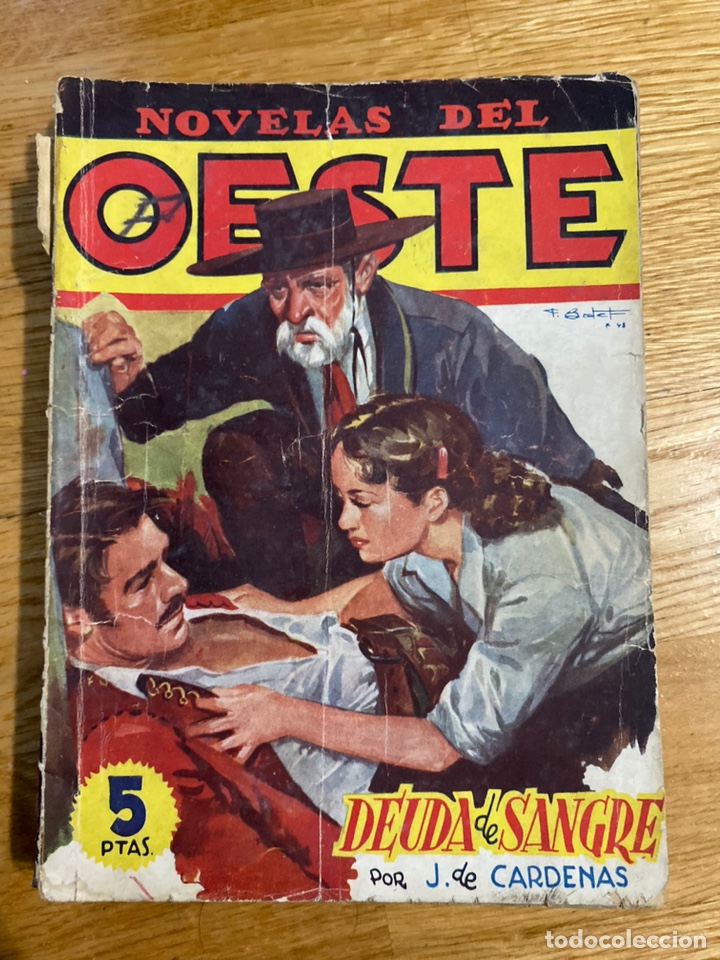 Tebeos: Novelas del oeste deuda de sangre - Foto 1