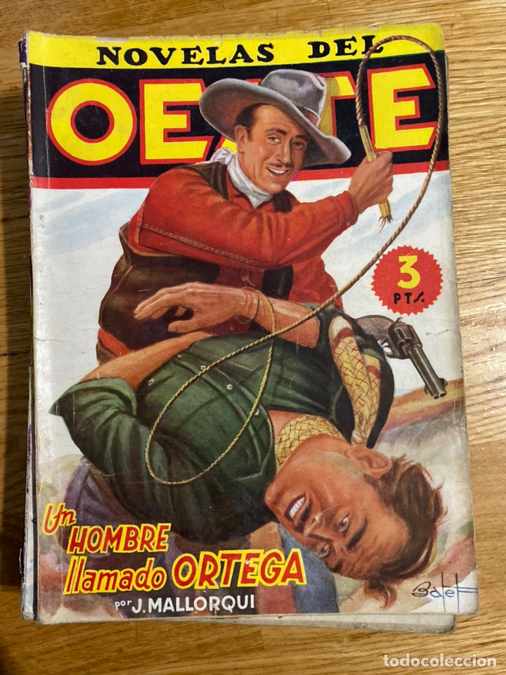 Tebeos: Novelas del oeste un hombre llamado Ortega - Foto 1