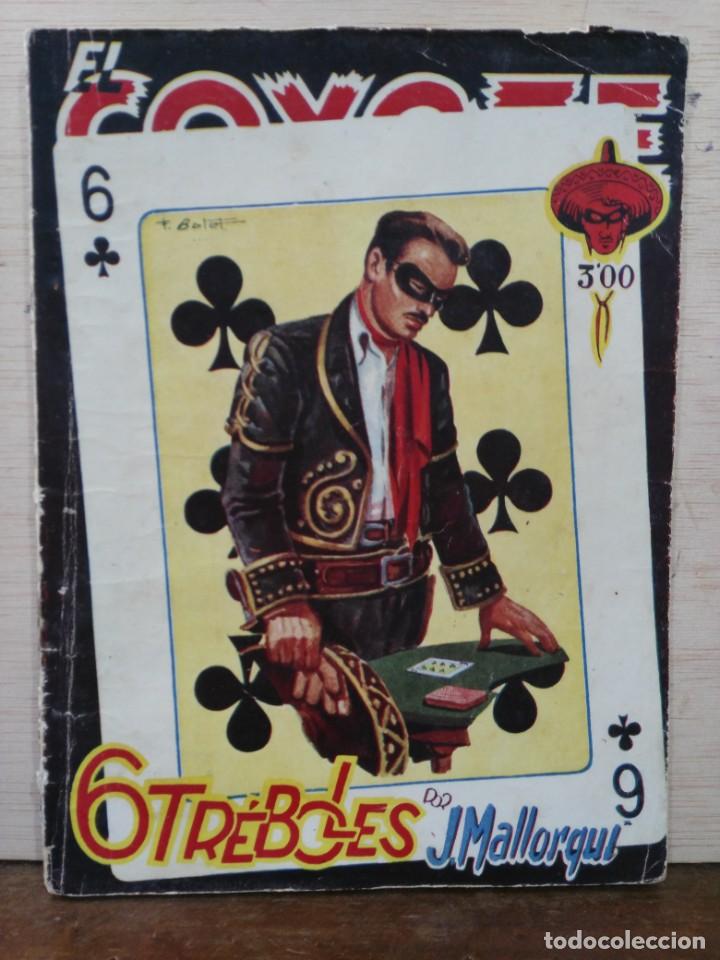 Tebeos: El Coyote - N&ordm; 46, 6 Tr&eacute;boles - Ed. Cliper - Foto 1
