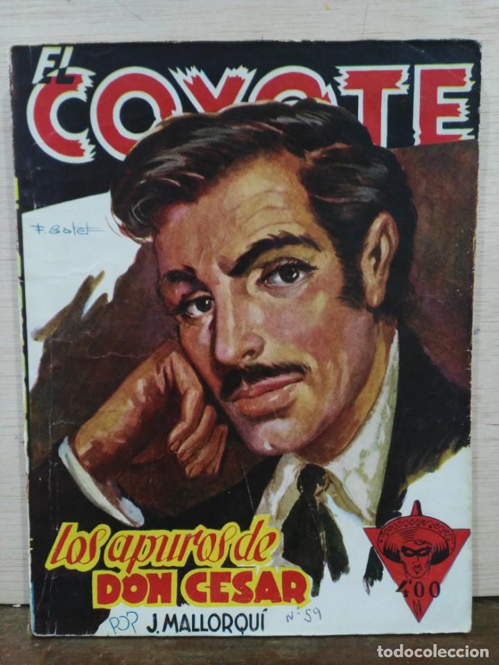 Tebeos: El Coyote - N&ordm; 59, Los Apuros de Don Cesar - Ed. Cliper - Foto 1