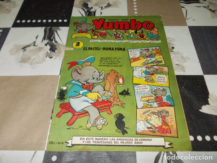 Tebeos: Yumbo a&ntilde;o 1 n&ordm; 8. 1953. Cliper - Foto 1
