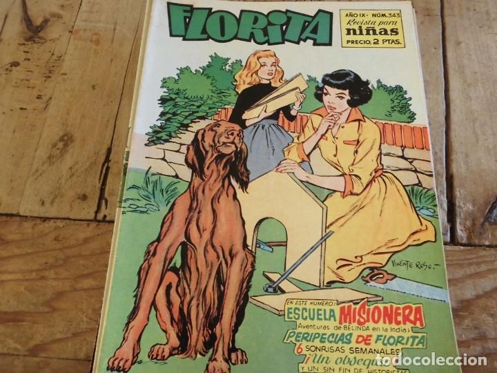 Tebeos: FLORITA N&ordm; 343 - Foto 1