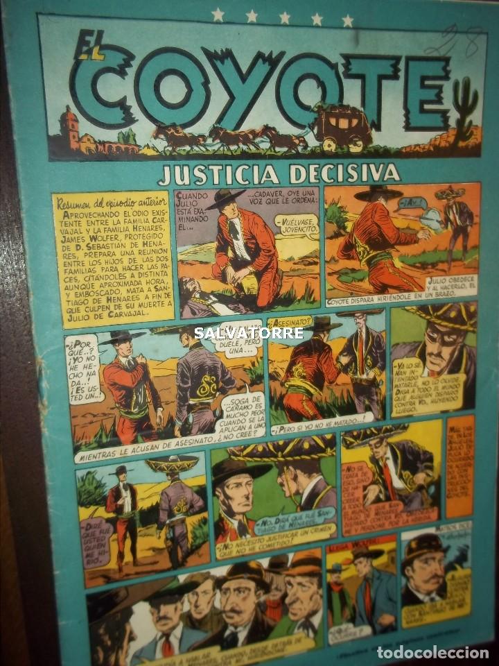 Tebeos: EL COYOTE.JUSTICIA DECISIVA. EDICIONES CLIPER. - Foto 1