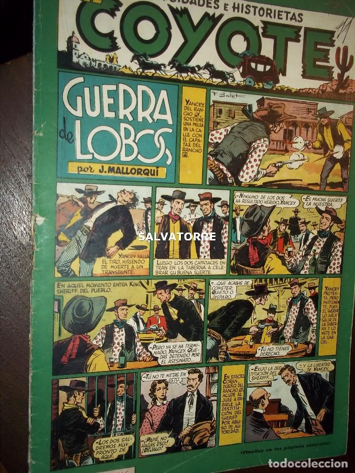 Tebeos: CURIOSIDADES E HISTORIETAS, EL COYOTE,GUERRA DE LOBOS - Foto 1