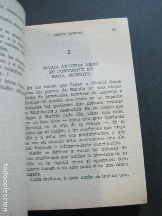Tebeos: SARITA MONTIEL-PEQUEÑA HISTORIA DE GRANDES PERSONAJES-Nº 2-ED· CLIPER 1958-VER FOTOS-(V-20.309) - Foto 12 - 207012772