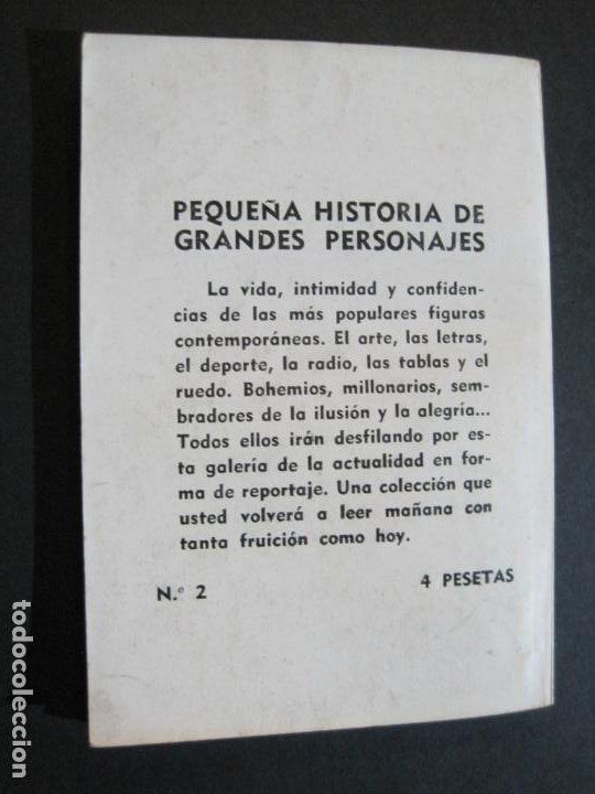 Tebeos: SARITA MONTIEL-PEQUEÑA HISTORIA DE GRANDES PERSONAJES-Nº 2-ED· CLIPER 1958-VER FOTOS-(V-20.309) - Foto 16 - 207012772