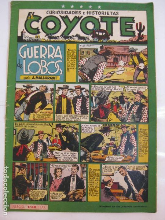 Tebeos: EL COYOTE N&ordm;11 - CLIPER - 1947 - Foto 1